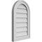 Ekena Millwork Round Top Surface Mount PVC Gable Vent w/ 2"W x 1-1/2"P Brickmould Frame, 14"W x 22"H GVPRT14X2202SN - alternate 3
